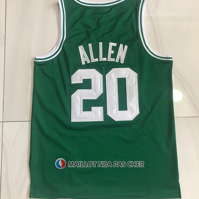 Maillot Boston Celtics Ray Allen NO 20 Mitchell & Ness 1996-97 Vert